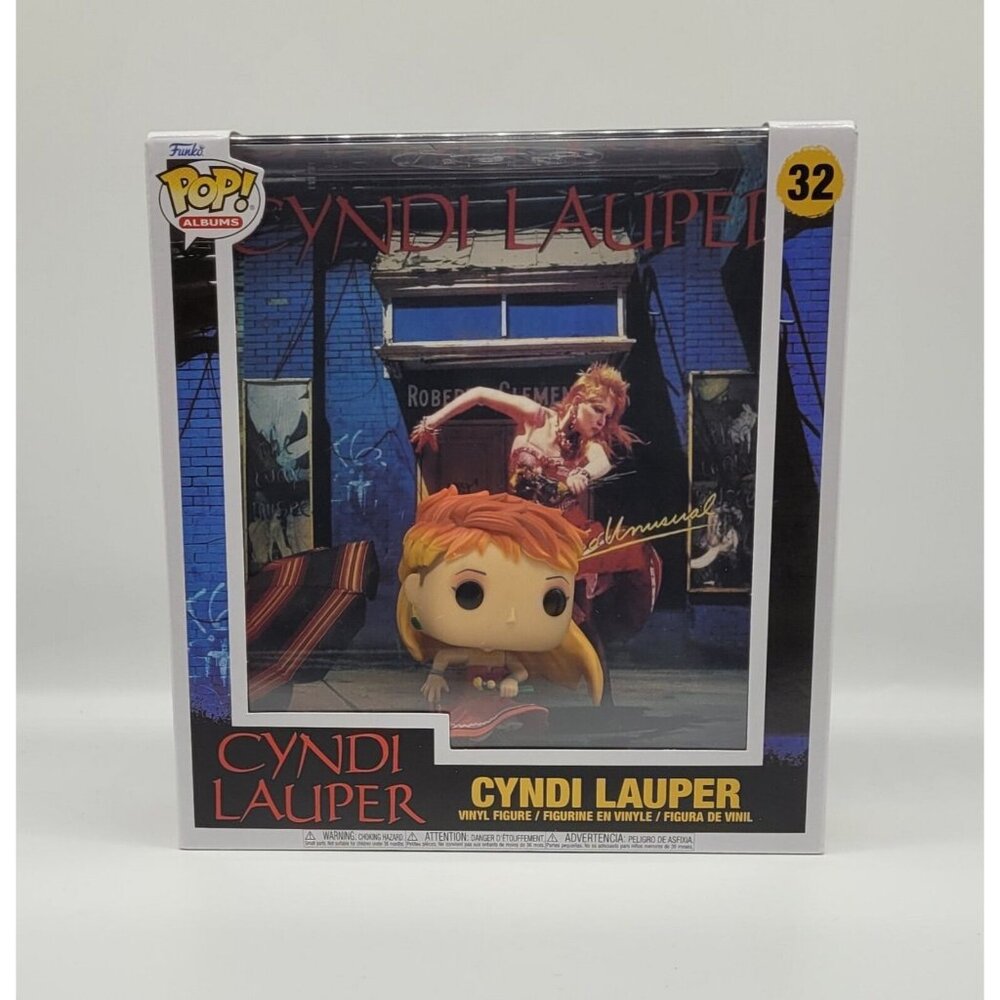 Funko Pop! She's So Unusual #32 Cyndi Lauper Figure